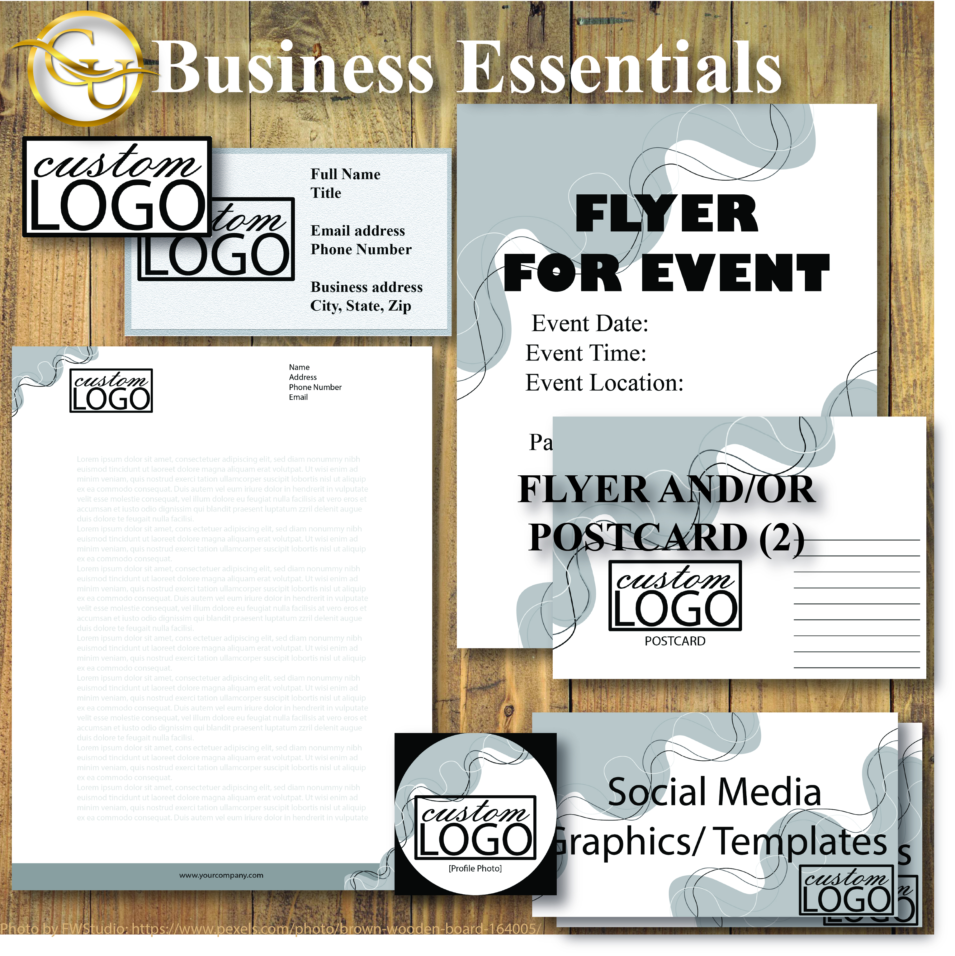 Business Essentials mockup