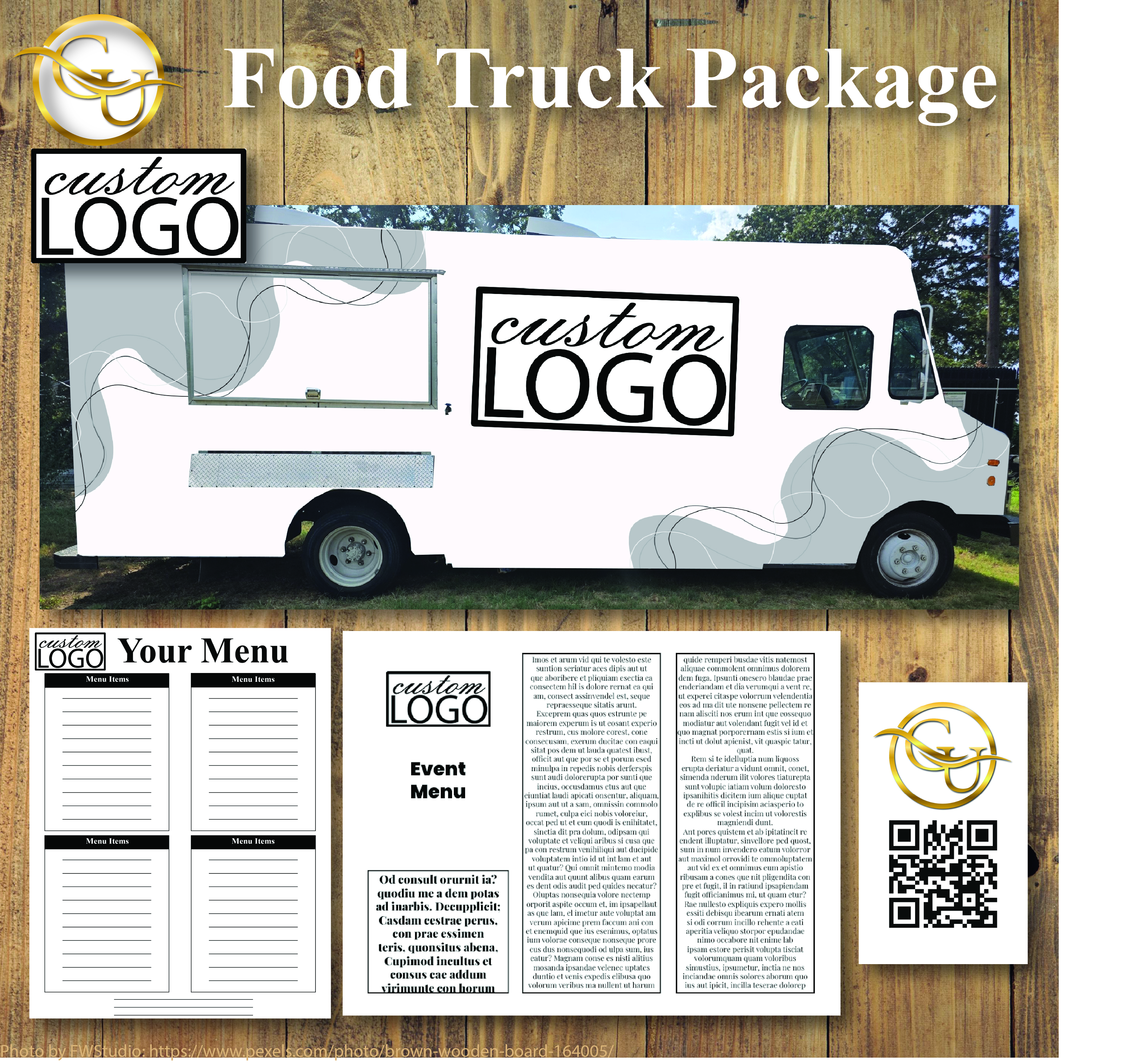 Food Truck Package mockup