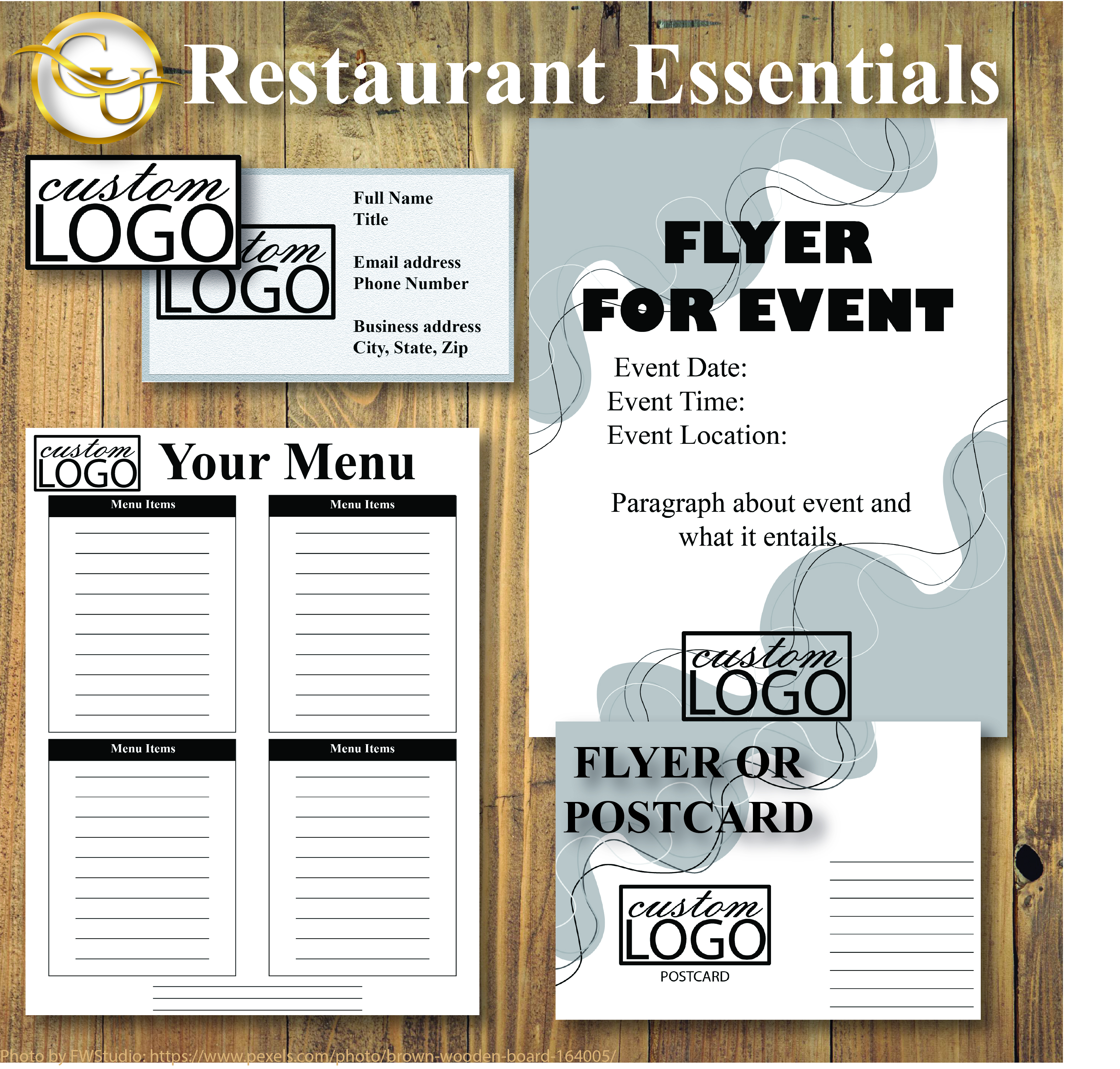 Restaurant Essentials mockup
